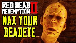 Red Dead Redemption 2 HOW TO MAX YOUR DEADEYE QUICK Valerian Root Locations [upl. by Ahsinned]