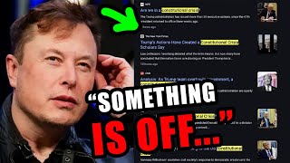 Elon points out something VERY PECULIAR about these headlines [upl. by Ydneh]