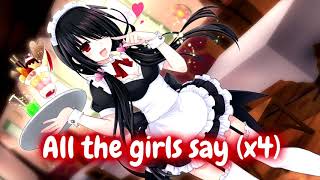 Nightcore  RBB REALLY BAD BOY Red VelvetEnglish VersionLyrics [upl. by Enoob588]