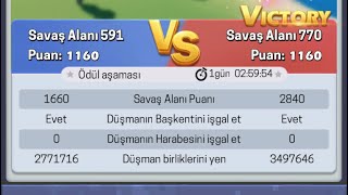 591 VS 770 SVS TOP WAR FİNAL [upl. by Mad]