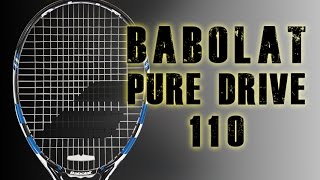 2015 Babolat Pure Drive 110 Racquet Review  Tennis Express [upl. by Atinit874]