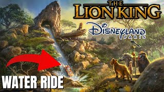 The Lion King Log Flume Coming To Disneyland Paris  Theme Park News [upl. by Noteek487]