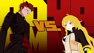 Adam vs Yang  RWBY Fan Animation [upl. by Akieluz943]