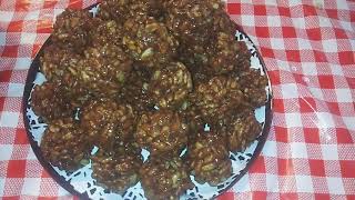 How to make chocolate rice krispies balls  Chocolate rice krispies treats [upl. by Urana]