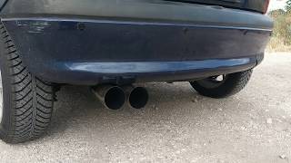 98 Opel Corsa B 17 D NJT Exhaust [upl. by Otokam934]