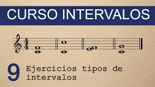 Curso Intervalos Musicales  Clase 9  Ejercicios tipos de intervalos nombre y apellido [upl. by Olleina]