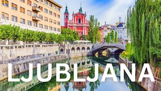 LJUBLJANA TRAVEL GUIDE  Top 10 Things to do in Ljubljana Slovenia [upl. by Synned]