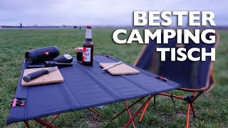 Bester Campingtisch Outdoor Camping Wandern  Klapptisch Relaxdays [upl. by Shaughnessy510]