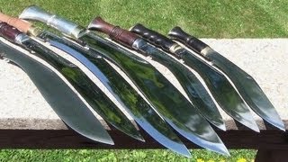 Amazing Khukuri Collection Nepalese Kukris [upl. by Jayne]