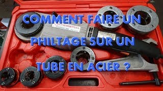 COMMENT FAIRE UN FILTAGE SUR UN TUBE EN ACIER [upl. by Muller]