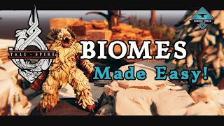 BIOMES MADE EASY  TaleSpire Landscapes taken to the NEXT LEVEL  Chimera [upl. by Anul]