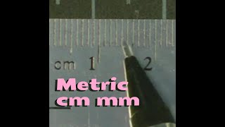 Mastering Metric Measurements A Beginners Guide to Reading a Ruler shorts [upl. by Streeto797]