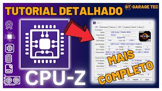 Como BAIXAR e INSTALAR o CPUZ para ver as informações do PC  Tutorial CPUZ COMPLETO [upl. by Brecher]