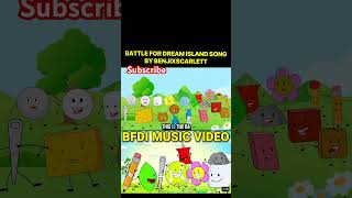 Battle For Dream Island Song 🎶 BFDI Animated Music Video [upl. by Bigot]