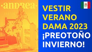 👗 CATÁLOGO ANDREA VESTIR DAMA Otoño Invierno Pre Verano 2023 ✅ [upl. by Suckow]