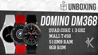 Esse smartwatch é muito show  Unboxing Domino DM368 [upl. by Nema]