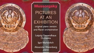 Mussorgsky Pictures at an Exhibition for Orchestra amp Solo Piano [upl. by Enirhtak689]