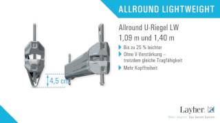 Layher AllroundGerüst Lightweight  Die neue Generation [upl. by Sanjay]