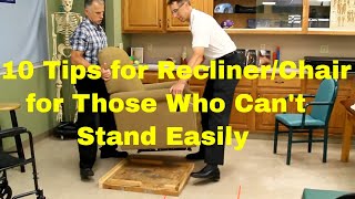 10 Tips for ReclinerChair For Those Who Cant Stand Easily [upl. by Parsons]