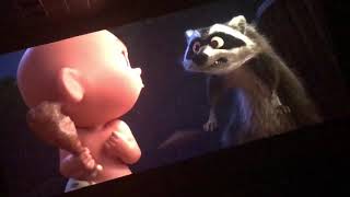 JackJack vs Racoon from Incredibles 2  Pixar Side by Side [upl. by Shaia]