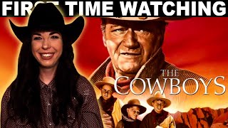 THE COWBOYS 1972 Movie REACTION [upl. by Adym601]