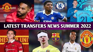 LATEST CONFIRMED amp RUMOURS TRANSFER SUMMER 2022  LATEST TRANSFERS NEWS SUMMER 2022  Transfer  16 [upl. by Yreffej21]