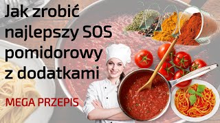 Przepis na Sos Pomidorowy z ziołami  jak zrobić [upl. by Crowns]