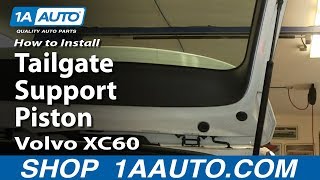 How To Replace Tailgate Support Struts 0917 Volvo XC60 [upl. by Theron]