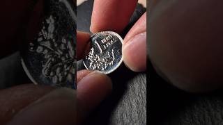 Beautiful 1 Litas Silver Coin Polished [upl. by Sou]