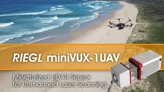 The RIEGL miniVUX1UAV LiDAR sensor integrated with the DJI M600 [upl. by Jud]