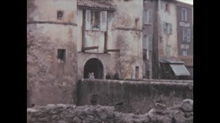 Entrevaux 1960 archive footage [upl. by Skardol]