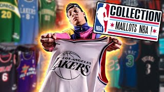 MON INCROYABLE COLLECTION DE MAILLOTS NBA  2500 [upl. by Eltsyek]