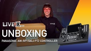 Unboxing Panasonic AW RP150GJ PTZ Controller [upl. by Stulin]