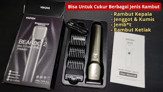 REVIEW ALAT CUKUR PORTABLE TERLARIS DI SHOPEE  ENCHEN BEARDO 2 [upl. by Nola]