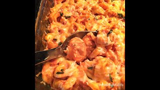 Chicken Tortellini Bake  Pasta Casserole Recipe [upl. by Jerrol]