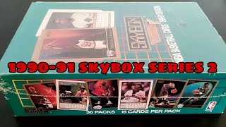 199091 SKYBOX SERIES 2 BASKETBALL BOX [upl. by Gnanmos]