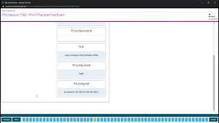 ITN  Version 700  ITNv7 Practice Final Exam [upl. by Staal]