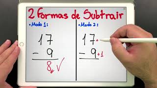 ⚠️ 2 Maneiras de SUBTRAIR Rapidamente 📖 Livro do Procopio SOU PÉSSIMO EM MATEMÁTICA [upl. by Audrye]