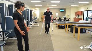 How To Walk With Crutches NonWeight Bearing [upl. by Kciderf]