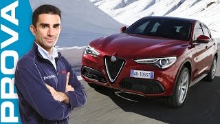 Alfa Romeo Stelvio  La prova completa del 22 diesel Q4 da 210 CV [upl. by Nyleahs]