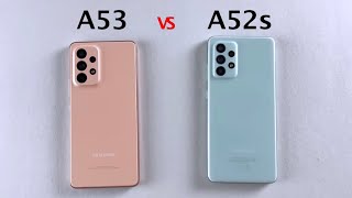 SAMSUNG A53 vs A52s  SPEED TEST [upl. by Bernie]