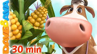 🙃 Lola the Cow and More Nursery Rymes and Kids Songs  Baby Songs by Dave and Ava 🙃 [upl. by Cutter]