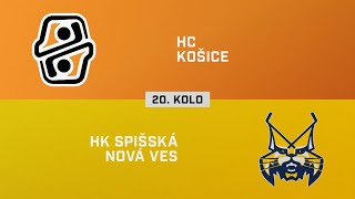 20 kolo HC Košice – HK Spišská Nová Ves 31 HIGHLIGHTY [upl. by Sirrep]