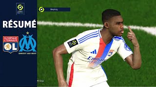 Lyon vs Marseille Résumé et Buts  Ligue 1 2425 [upl. by Apple]