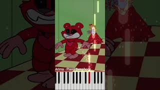 Piano Tutorial SLAP MEME  POPPY PLAYTIME CHAPTER 3ToonyDucky [upl. by Imogen510]