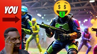 How to Get RICH in Roblox Big Paintball 2 [upl. by Nowahs234]