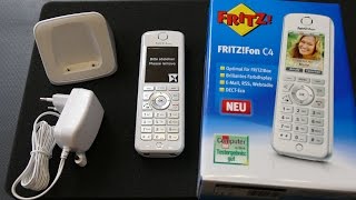 AVM FRITZFon C4 UnboxingVorstellung 2016 [upl. by Iyre]