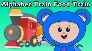 T Is for Train  Alphabet Train Food Train  More  Mother Goose Club Phonics Songs [upl. by Hayley554]