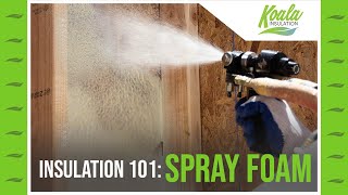 Insulation 101 Spray Foam [upl. by Eillor]