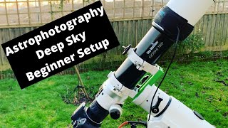 Astrophotography Deep Sky Beginner Setup [upl. by Chitkara796]